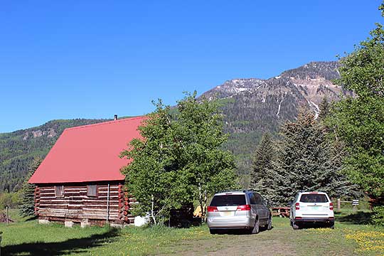 Saddleback cabin exterior