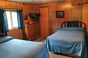 year-round vacation cabin bedroom
